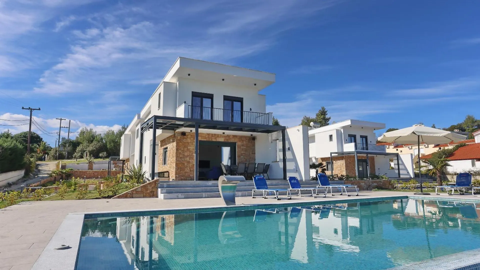 Villa Azul - Pool, Garden, Bbq Pefkochori 0*,